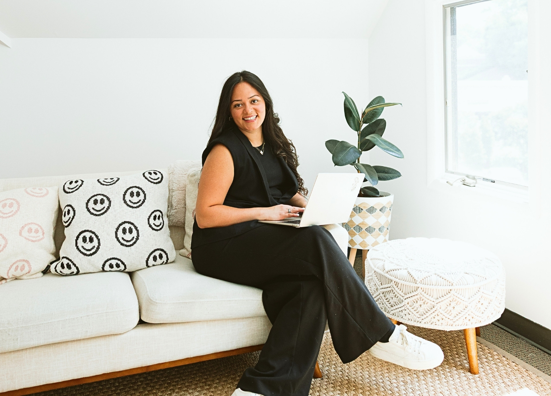 Meet Erika Valencia, founder of Mindfully Life, dedicated to supporting your emotional well-being through holistic psychotherapy.